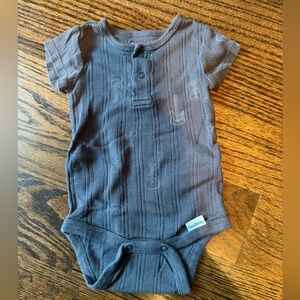 Gerber Charcoal Baby Onesie